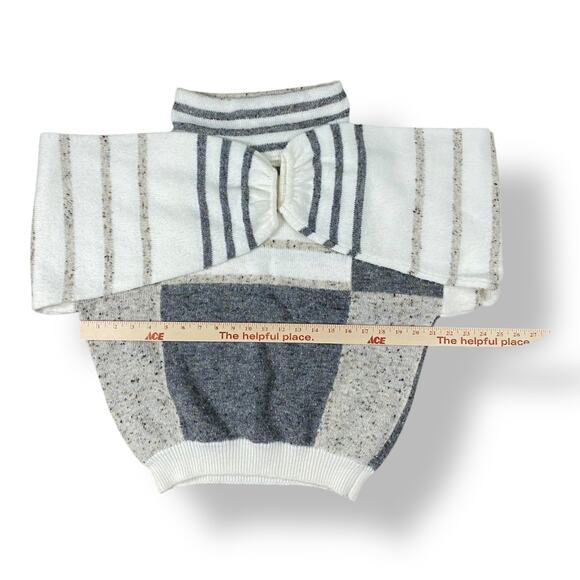 Chimney Ridge Vintage Turtleneck Sweater‎ Womens Size L Cream Cabincore Winter - Picture 4 of 6